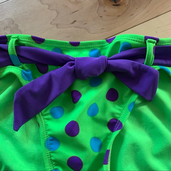 Justice 3 piece Bikini Bathing Suit Set 🌸 Size 12 - Picture 11 of 16